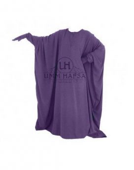 Abaya Umm Hafsa Aubergine