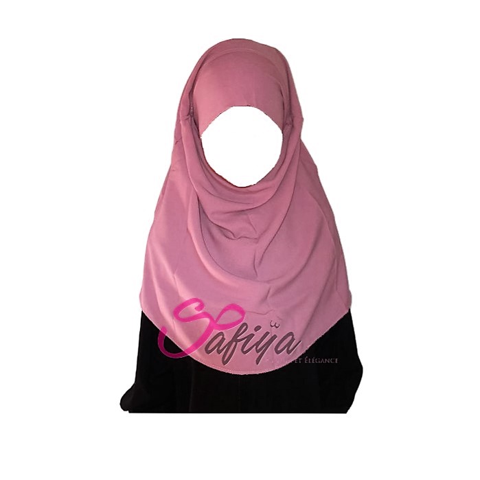 foulard jilbeb fillette rose-t2