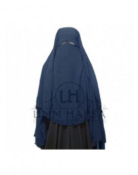 Sitar Niqab casquette Umm Hafsa 1m60 Bleu marine