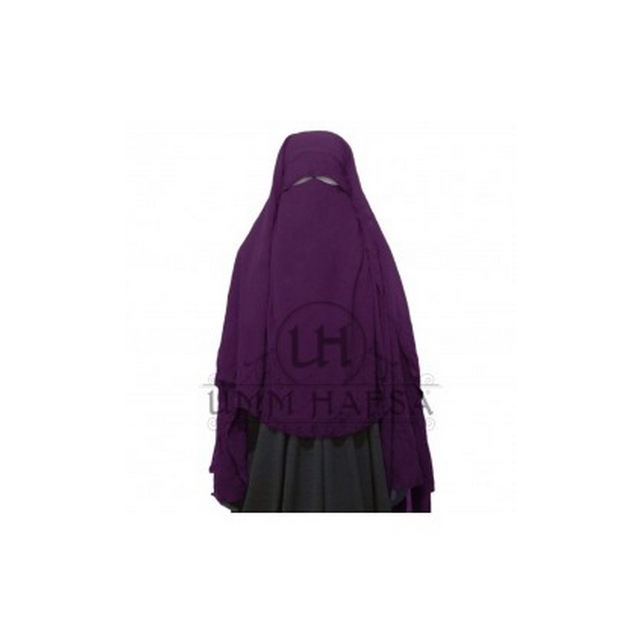Sitar Niqab casquette Umm Hafsa 1m60 Prune
