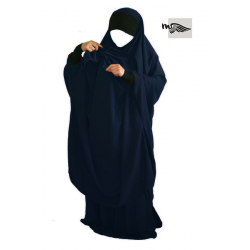 jilbab allaitement mouhajiroun khadija Bleu marine