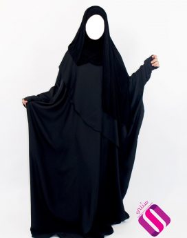  Abaya  Umm Hafsa extra large coupe papillon Sunnaty Shop