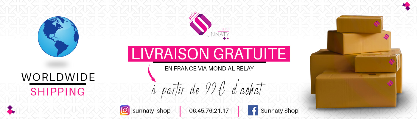 livraison gratuite sunnaty shop