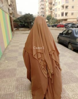 Khimar 3 Voiles Bint.a camel