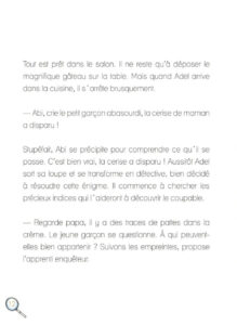 Adel l'apprenti détective le gateau d'oummi