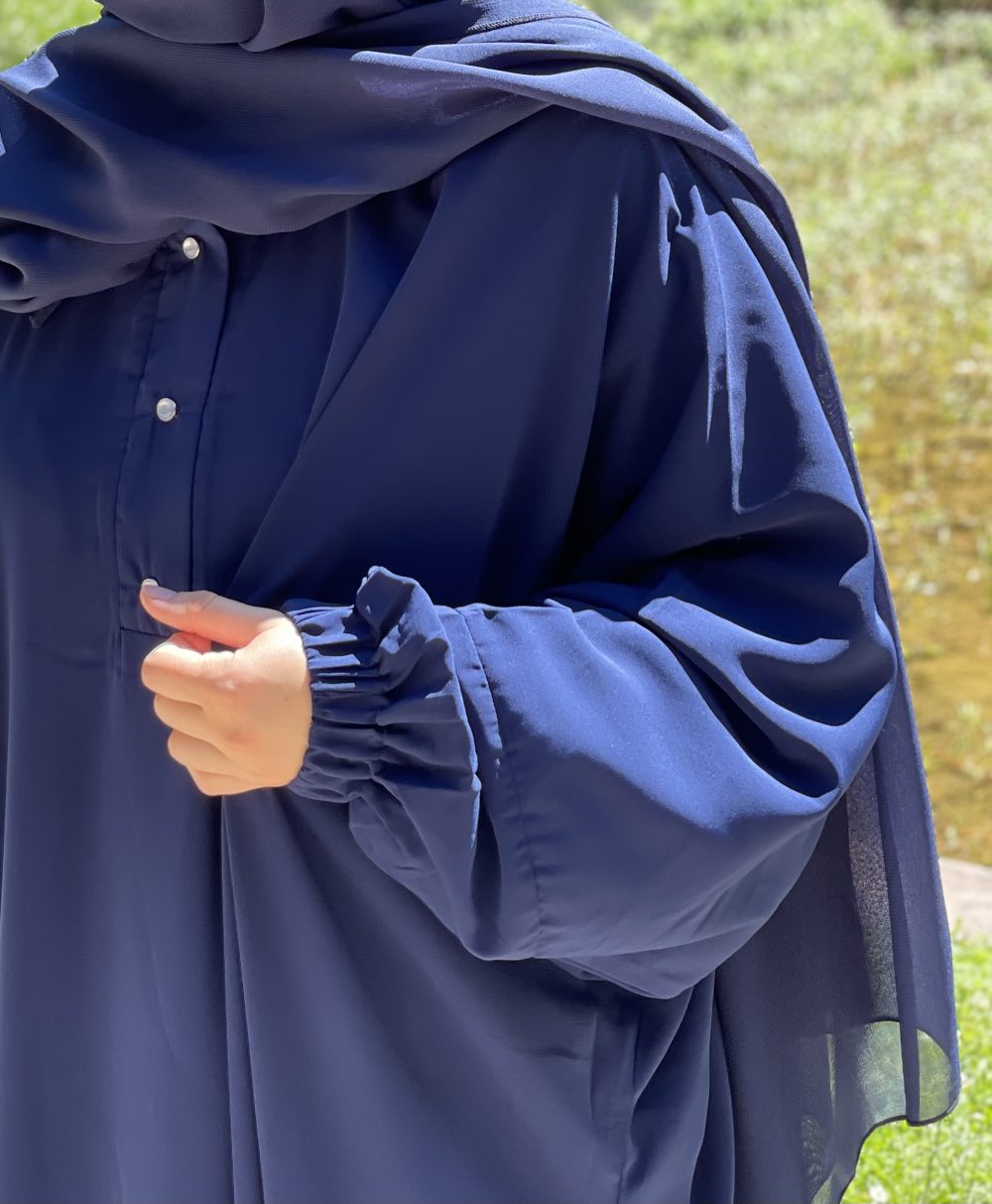 Abaya soumaya oversize as modesty bleu marine