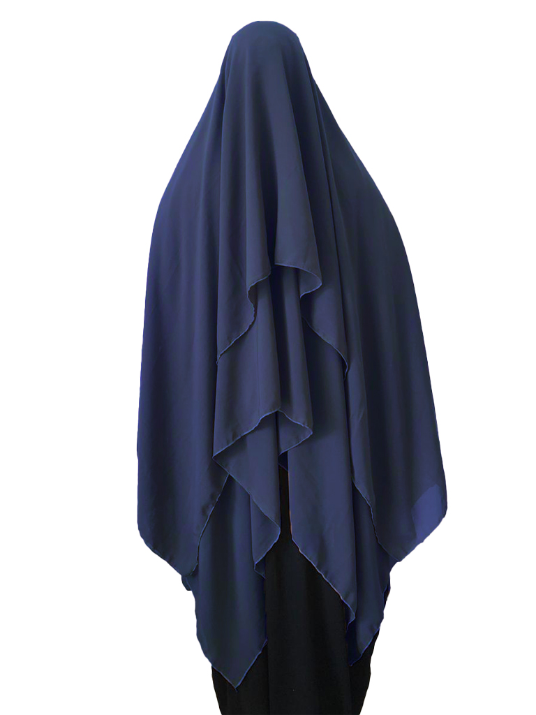 Khimar 2 Voiles AMINA Mousseline As Modesty