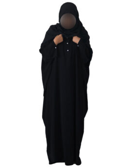 Abaya à bouton de pression MARYAM As Modesty