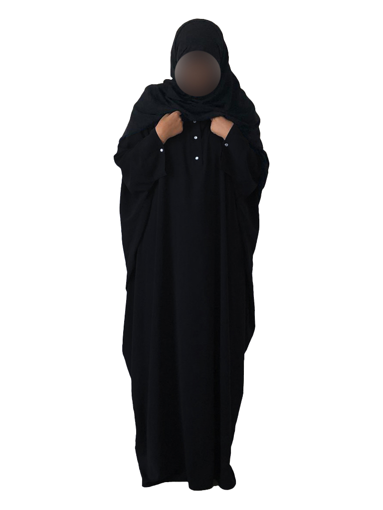 Abaya à bouton de pression MARYAM As Modesty