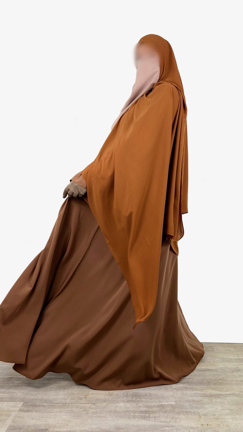 Abaya Caly Camel Oummi Abi Moi