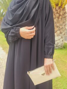 Abaya Djanet Mademoiselle Soutra Noir