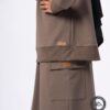 Ensemble Ibn Adam fillette taupe