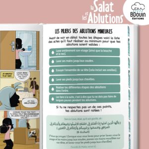 Mini guide illustré : la salat et les ablutions fille